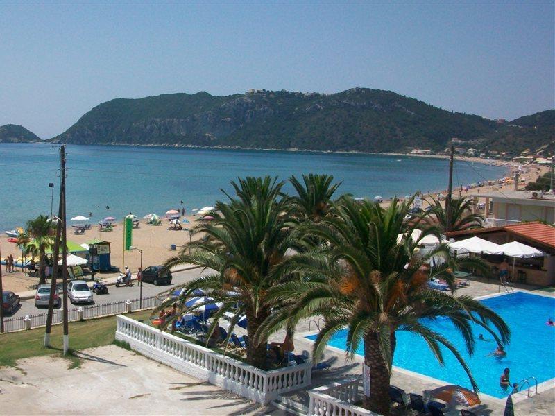 Alkyon Beach Hotel Agios Georgios Pagon Bagian luar foto