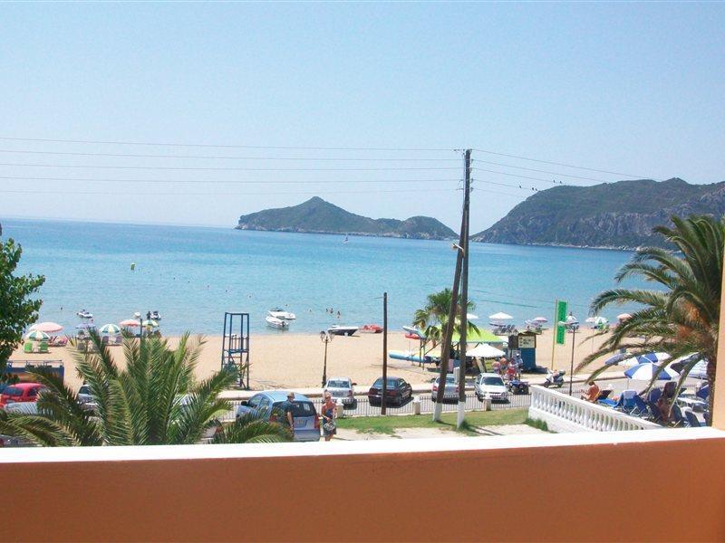 Alkyon Beach Hotel Agios Georgios Pagon Bagian luar foto