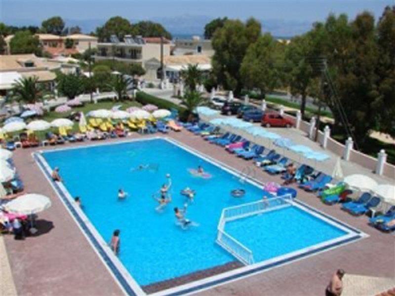 Alkyon Beach Hotel Agios Georgios Pagon Bagian luar foto