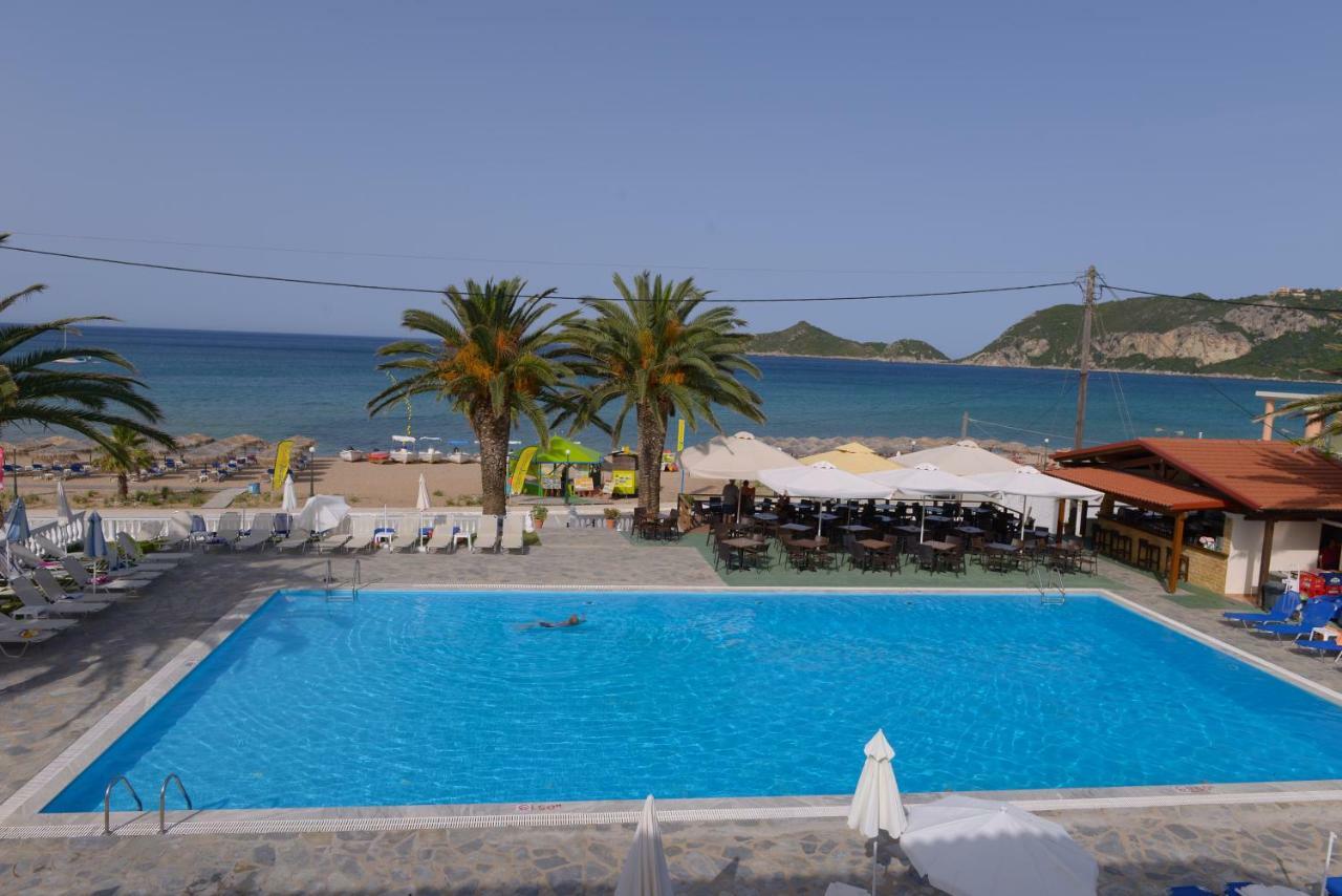 Alkyon Beach Hotel Agios Georgios Pagon Bagian luar foto